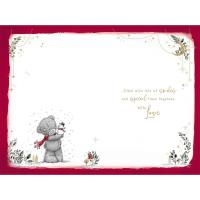 Granddaughter Verse Me to You Bear Christmas Card Extra Image 1 Preview